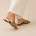 SANDALIAS SOLIS OLIVA