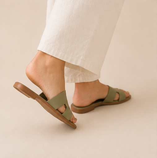 SANDALIAS SOLIS OLIVA