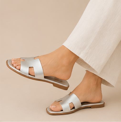 SANDALIAS SOLIS PLATEADO