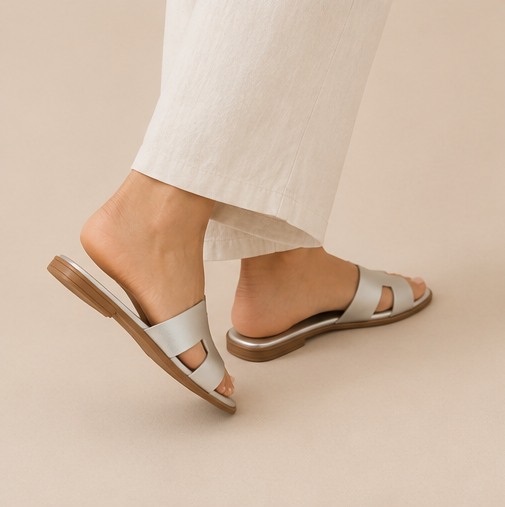 SANDALIAS SOLIS PLATEADO