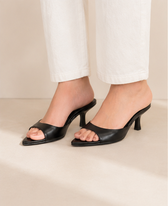 TACONES CANDELA NEGRO